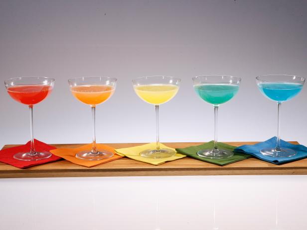 Rainbow Mimosas