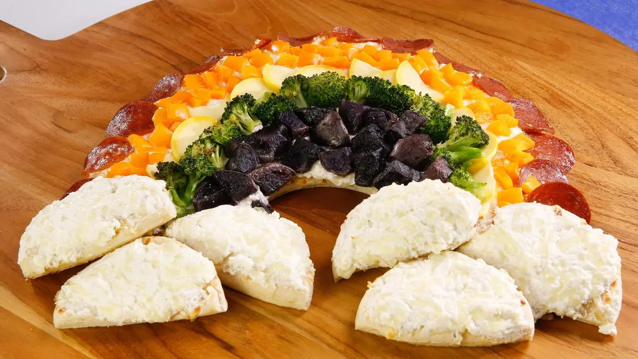 Rainbow Pizza