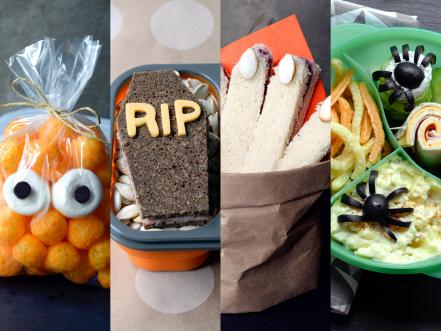 10 Cute And Creepy Lunchbox Ideas For Halloween Food Network Halloween Party Ideas And Recipes Food Network Food Network