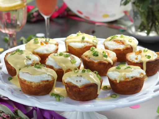 Muffin-Tin Eggs Benedict Recipe | Food Network