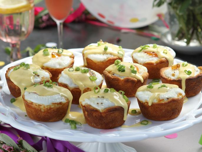 MuffinTin Eggs Benedict Recipe Food Network