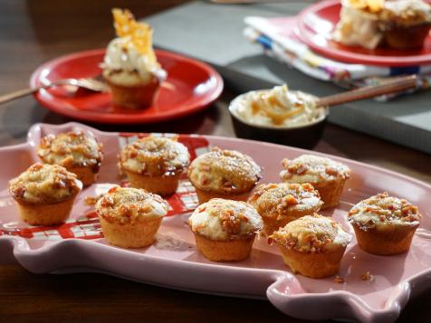 Bacon Caramel Scuffins with Caramel Clotted Cream