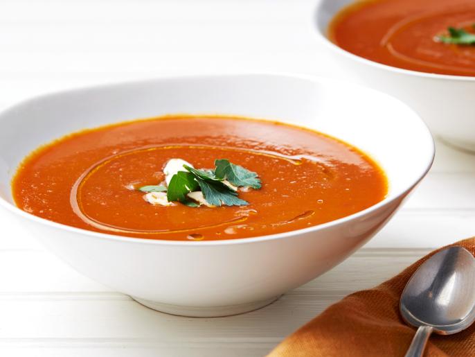 Bell Pepper and Tomato Soup Recipe Food Network