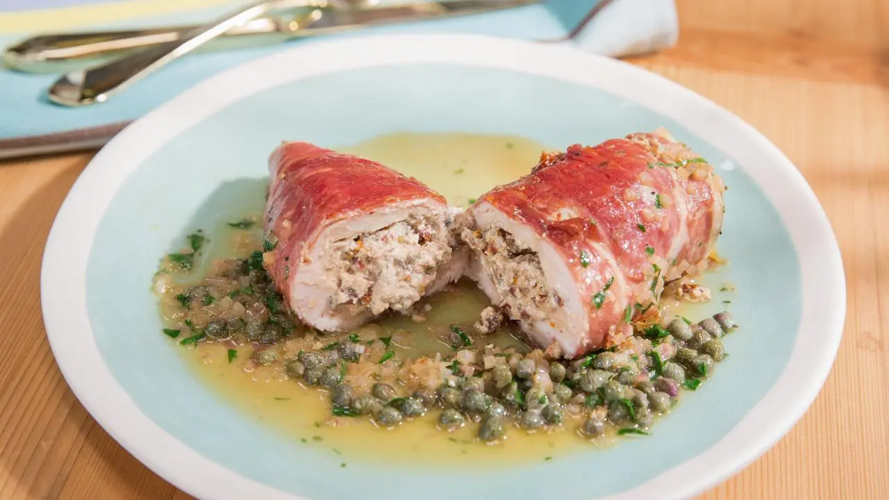 Prosciutto-Wrapped Chicken