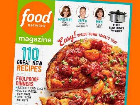 Food Network Magazine: September 2016 Recipe Index
