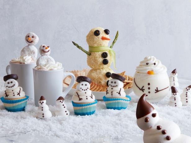 Snowman Recipe Ideas: Food Network, Everyday Celebrations: Recipes for  Easy Entertaining