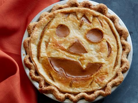 Pumpkin Cut-Out Pie