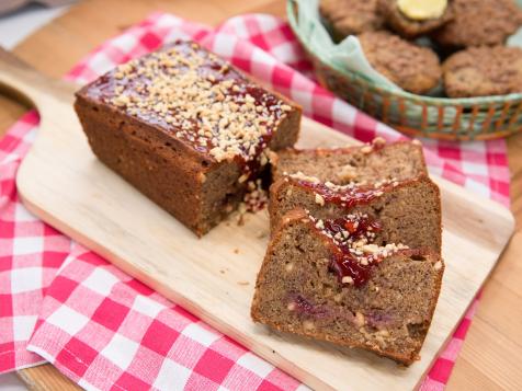 Peanut Butter and Jelly Banana Bread