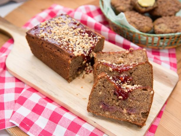 Peanut Butter And Jelly Banana Bread Recipe Food Network