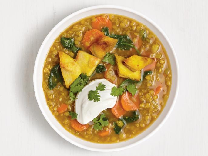 Curried LentilVegetable Soup Recipe Food Network Kitchen Food Network