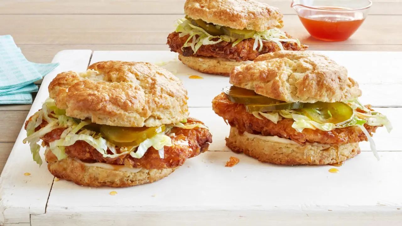 Fried Chicken Biscuits