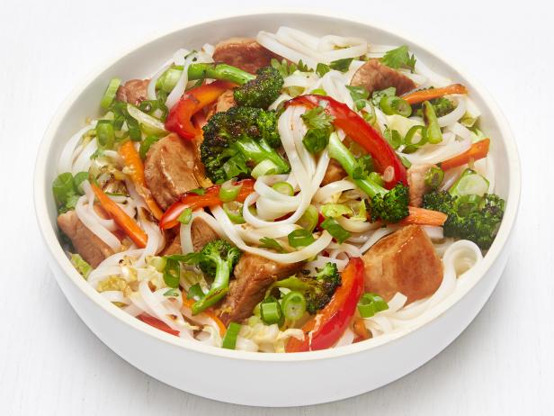 Rice noodles deals with vegetables recipe