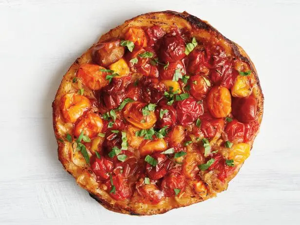 Upside-Down Tomato Tart Recipe | Food Network