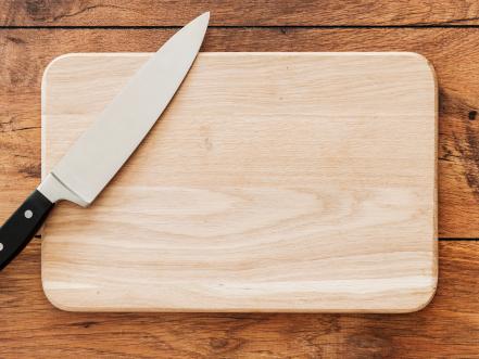 wooden kitchen board