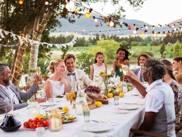 Outdoor Wedding  Advice Food Network Planning a Wedding  