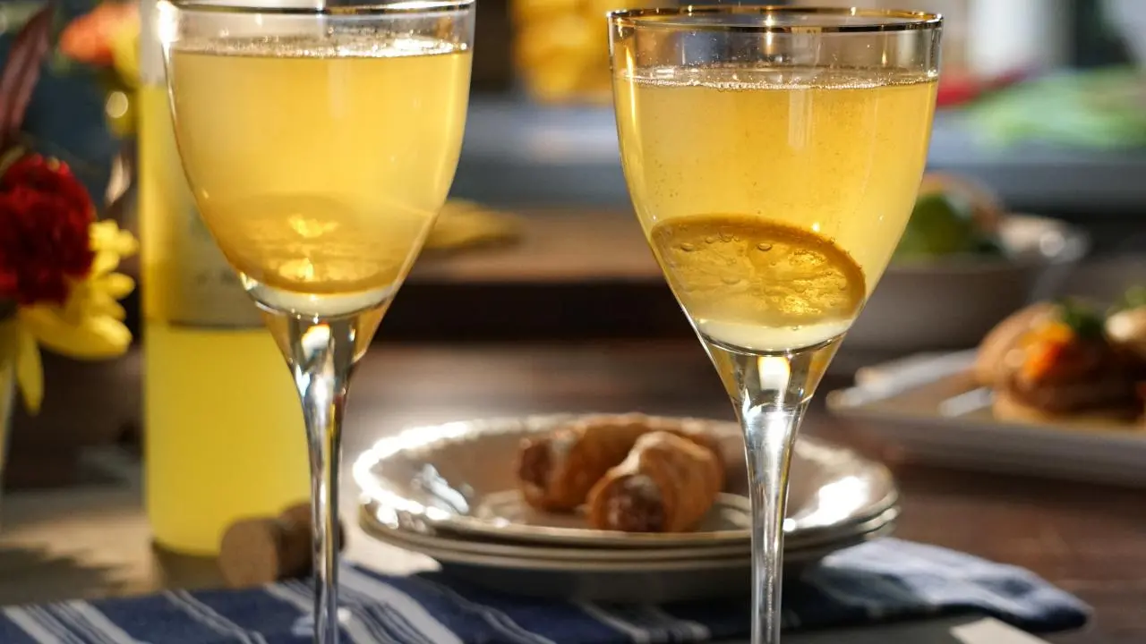 Candied Lemon Cocktail