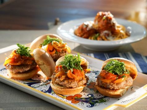 Sausage and Pepper Sliders
