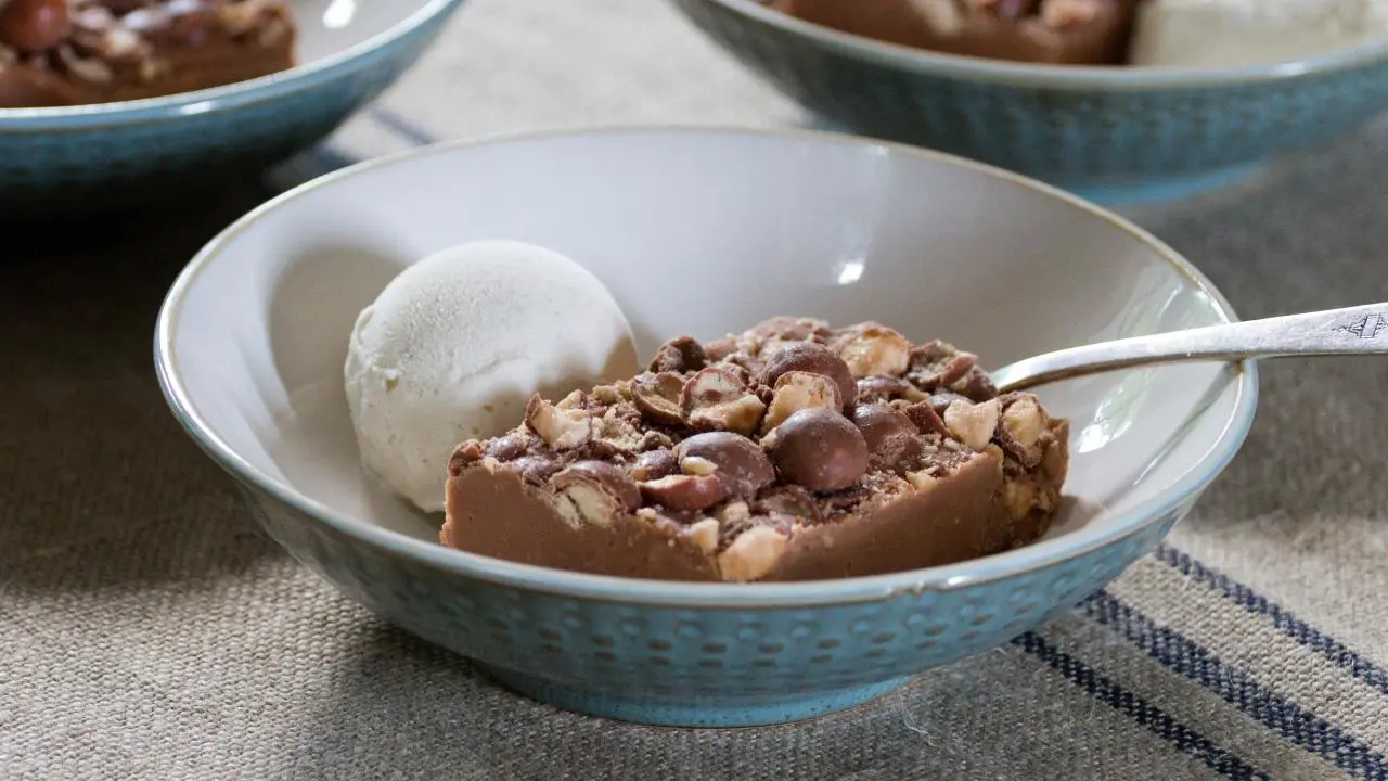 Malted Milk Fudge
