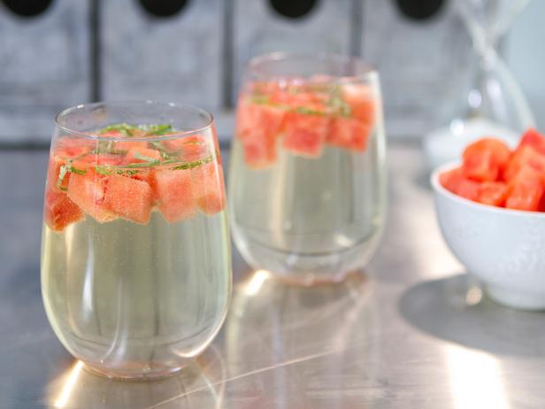 Watermelon Basil Spritzer