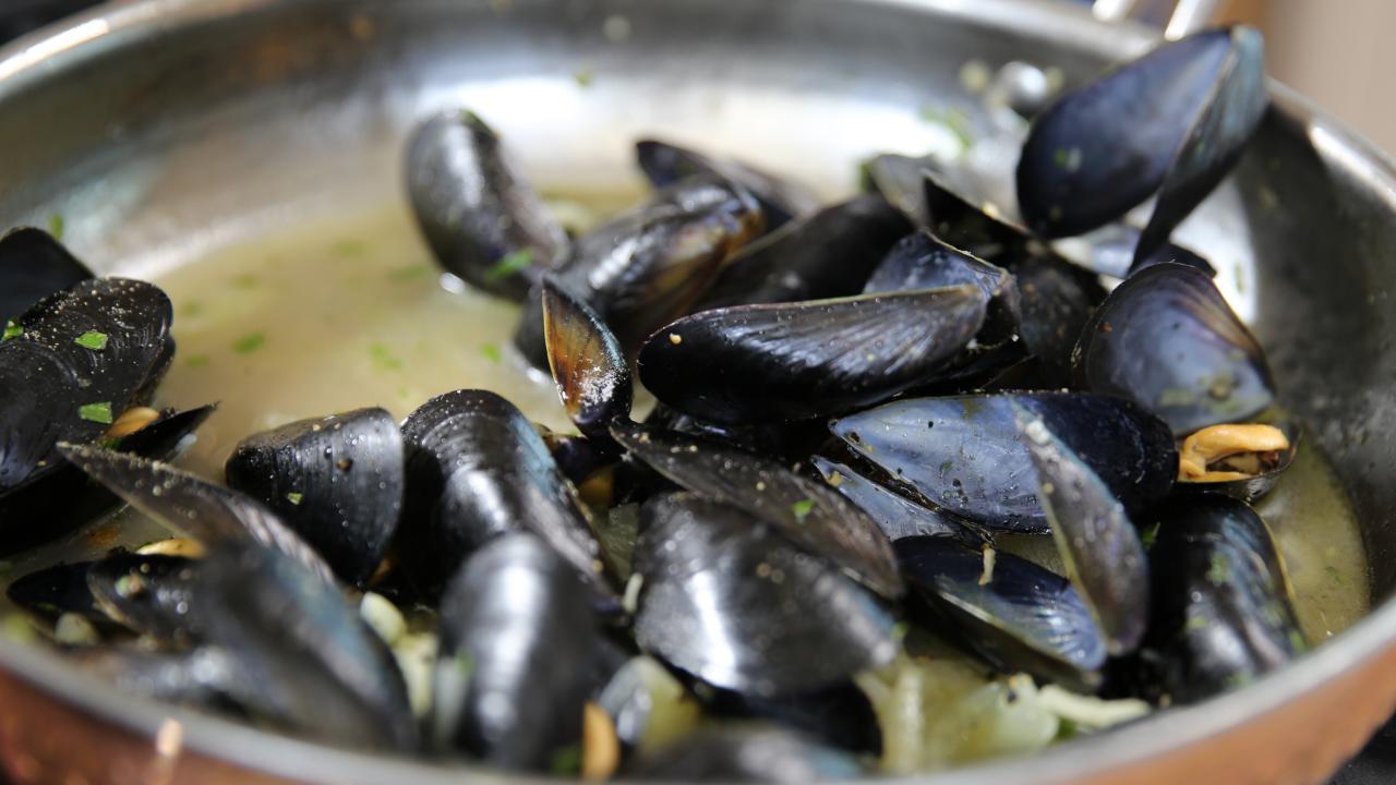 Mussels with Fennel and Beer