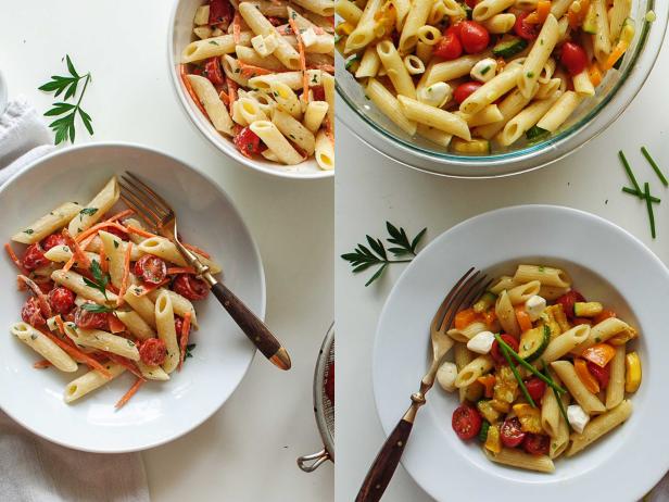 One Recipe, Two Meals: Summery Pasta Salad