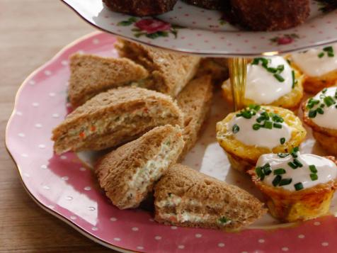 Garden Spread Finger Sandwiches