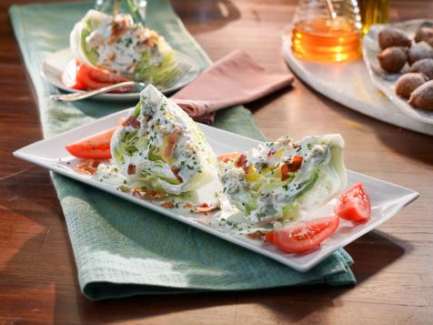 Steakhouse Wedge Salad with Gorgonzola and Crispy Pancetta