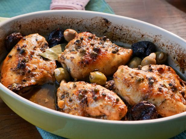 Chicken with Prunes and Olives image