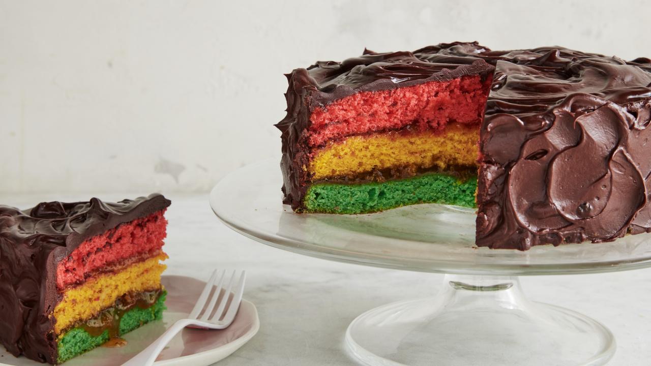 Italian Tri-Color Rainbow Cookies {Vegan} - TheVegLife