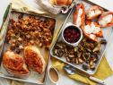 Food Nework Kitchen's Holiday One-Offs, Thanksgiving on 2 Sheet Pans