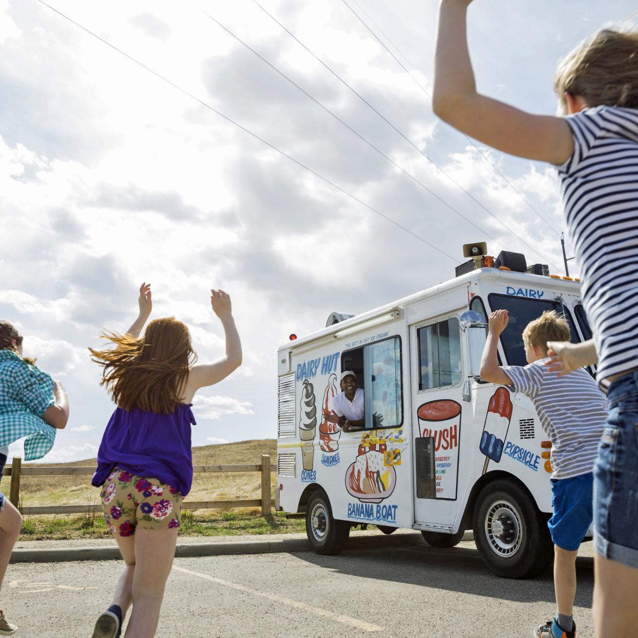 stick figure ice cream truck