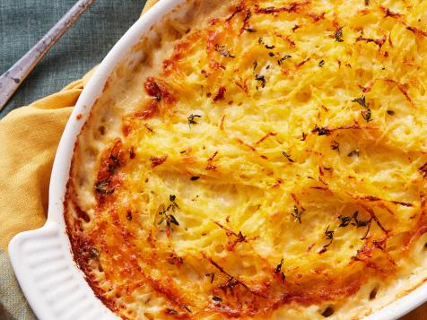 Spaghetti Squash and Potato Gratin