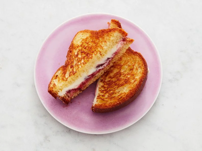 Food Nework Kitchen's 10 Reasons to Make Cream Cheese Frosting Today (and None of Them Involve Carrot Cake) Grilled Jam Sandwiches