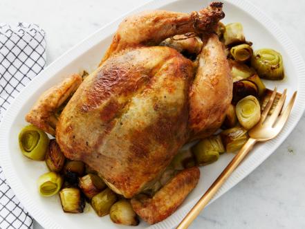 Matcha Roast Chicken With Leeks Recipe 