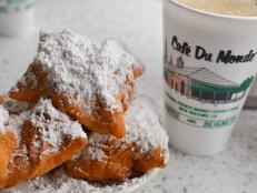 In New Orleans' French Quarter, Cafe Du Monde is a historic coffee shop famed for its French-style beignets and cafe au lait. The coffee is blended with chicory and the beignets come dusted in powdered sugar. Since the original was establish in 1862, seven more outposts have opened across Louisiana.