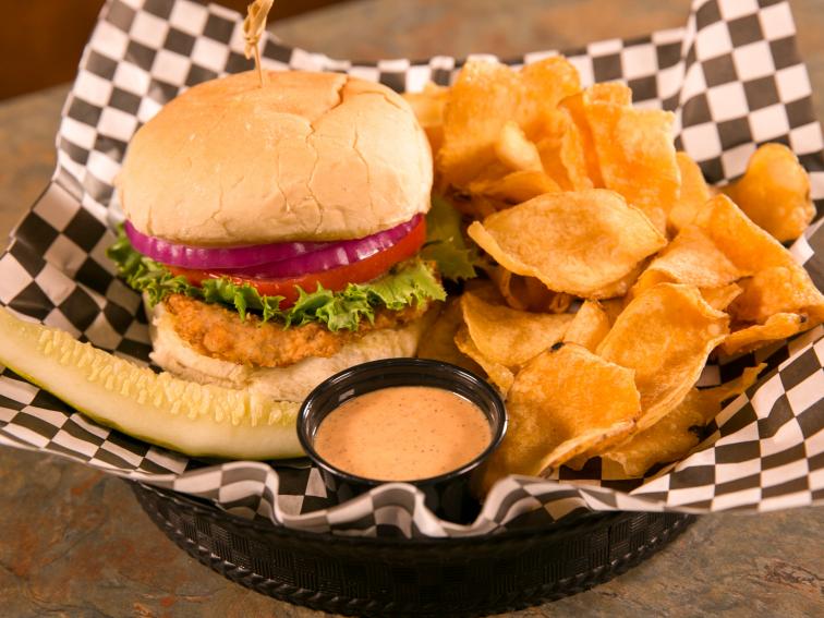 Sweet TeaMarinated Pork Chop Sandwich Recipe Food Network