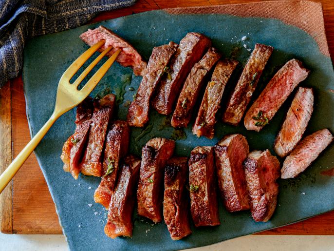 NY Strip Steaks Recipe Tyler Florence Food Network