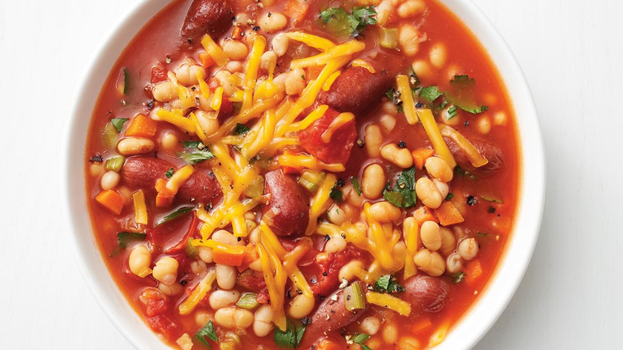 Quick & Easy Sausage and Bean Soup - Fresh Off The Grid