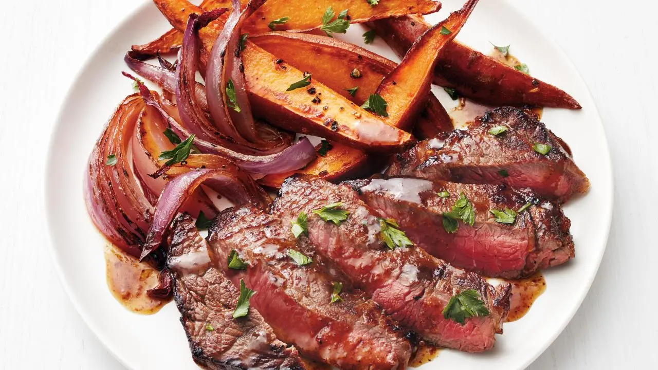 Steak with Beer Sauce