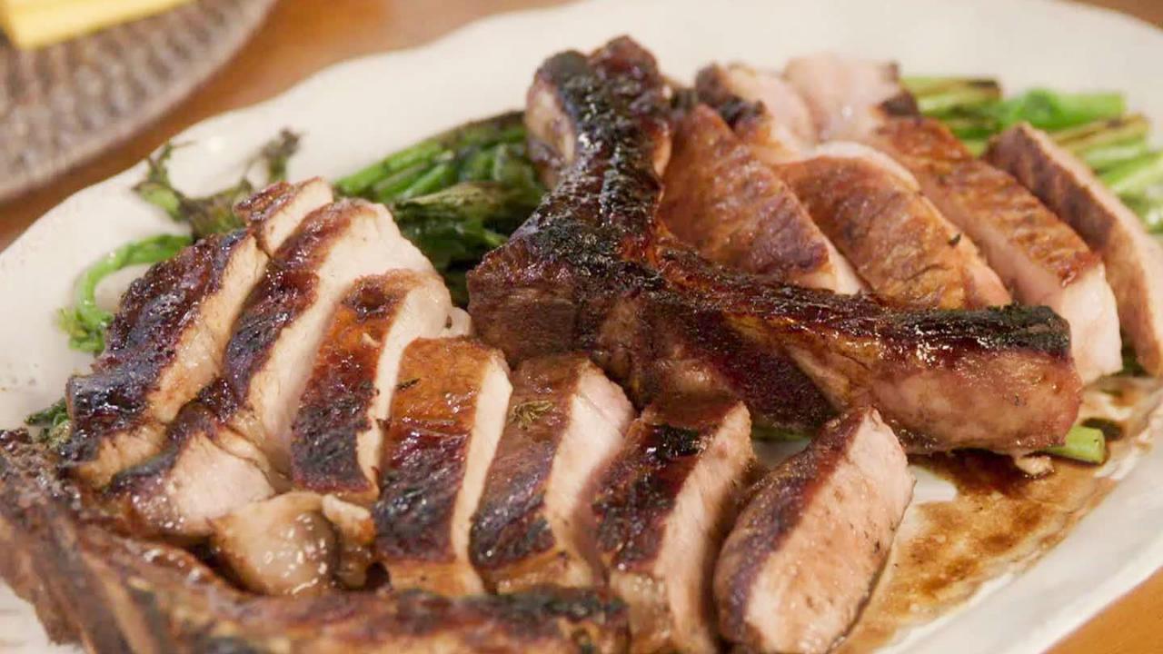 Pork Chop Agrodolce