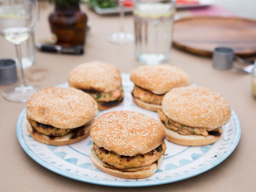 Fresh Salmon Burgers Recipe Food Network