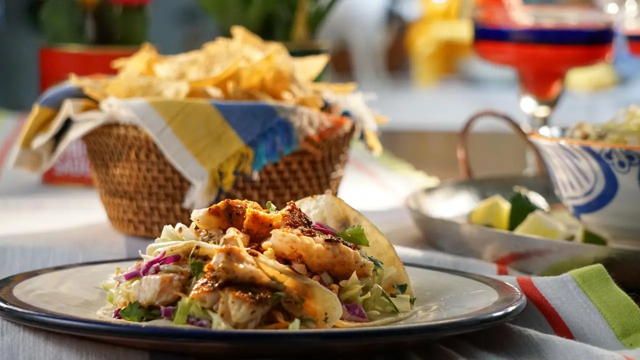 Blackened Catfish Tacos