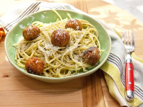 Spaghetti and Tuna Meatballs