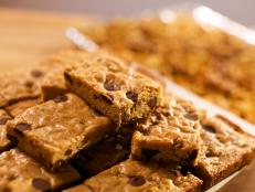 The butterscotchy counterpart to brownies, blondies studded with chocolate chips are the best of both worlds.