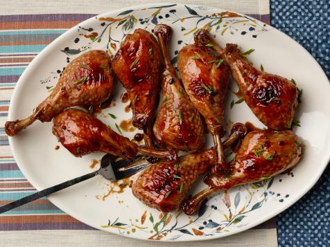 Brown Sugar-Soy Turkey Legs