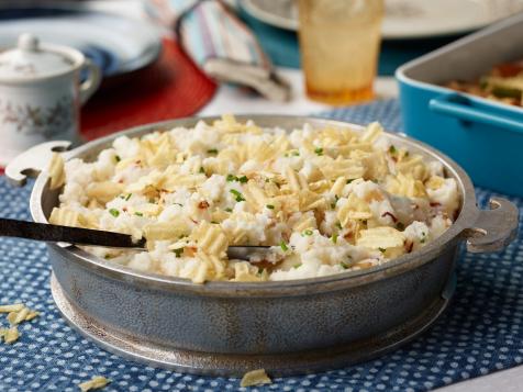 Sour Cream and Onion Mashed Potatoes