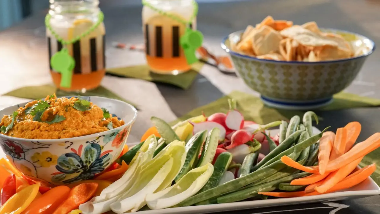 Roasted Carrot Hummus