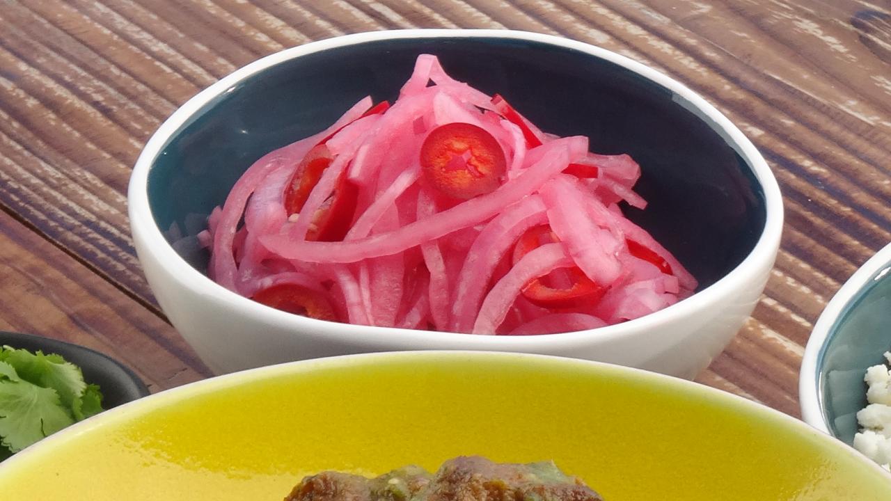 Pickled Red Onions - A Family Feast®