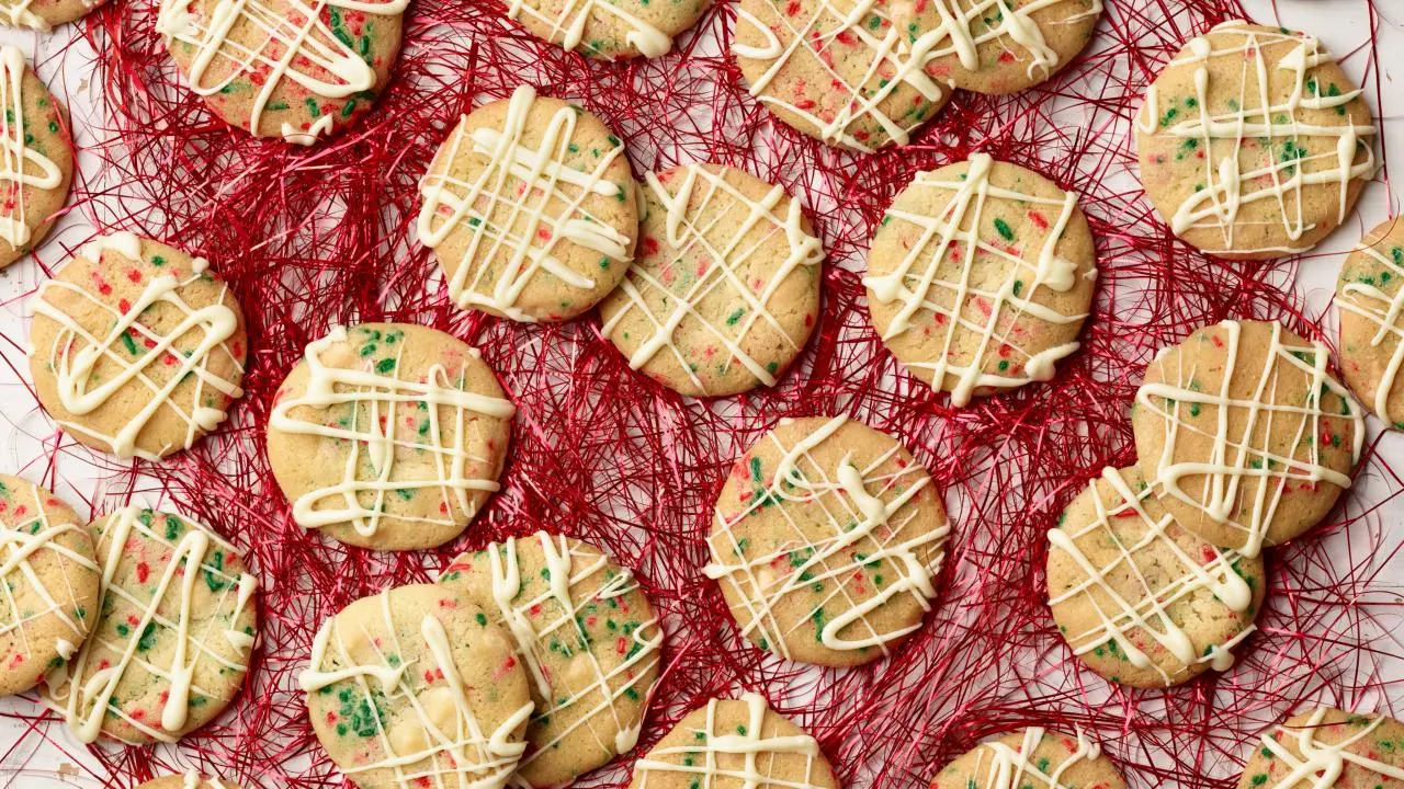 Chocolate Confetti Cookies