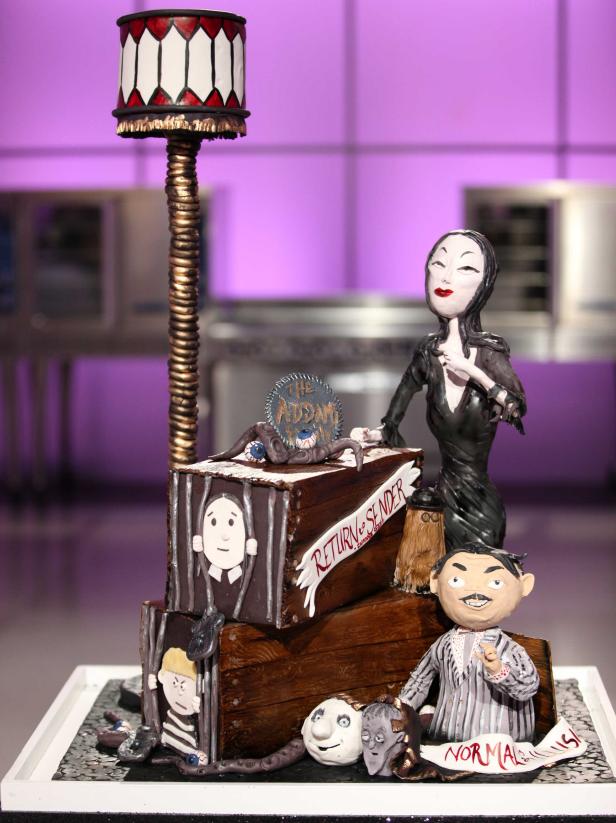 9 The Addams Family Cake, Cookies & Cupcake ideas | family cake, cake, addams  family